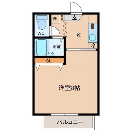 スイングN１の物件間取画像